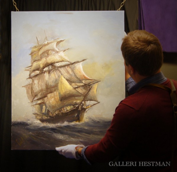 Maritime malerier Restaurering malerier