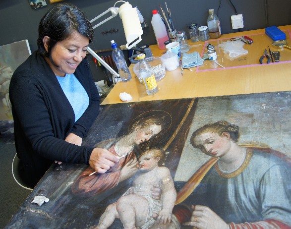 Restaurering malerier Restaurering kunst malerier