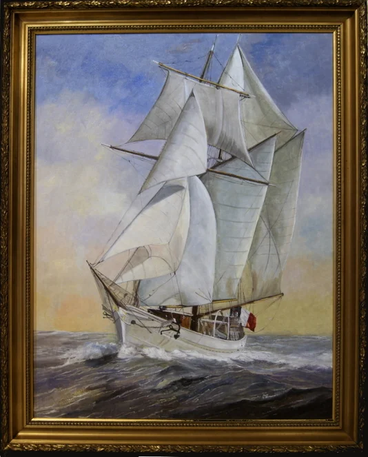 Maritim seilskute maleri Maritim kunst